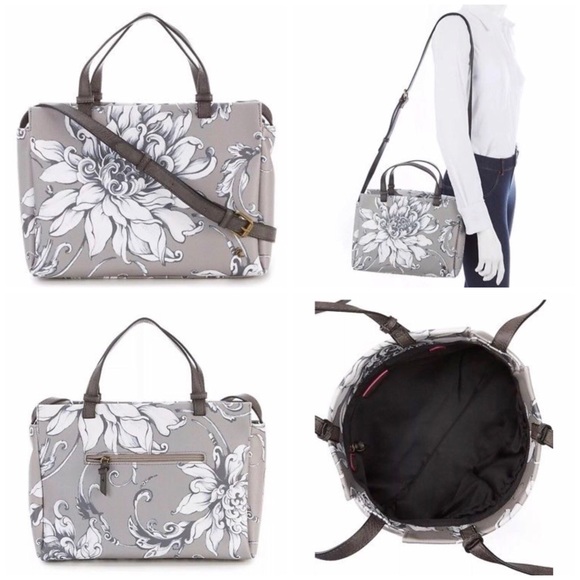 Elliott Lucca Handbags - NWT ELLIOT LUCCA FEYA FLORAL SATCHEL/CROSSBODY BAG